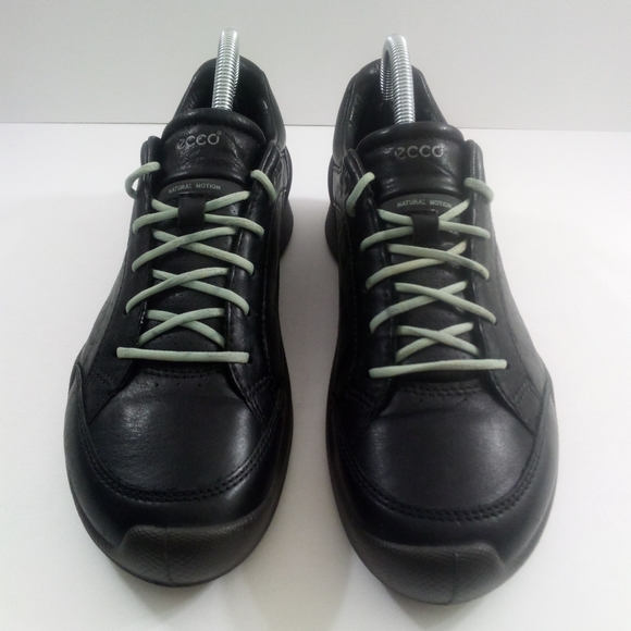 Ecco Biom Natural Motion Women 9 US 40 EU Yak Black Leather Cross Training Shoes - Picture 2 of 7